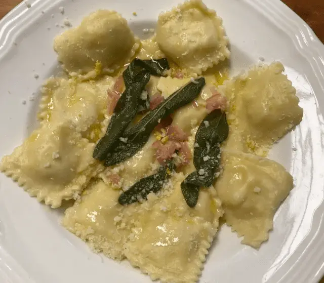 Homemade Four Cheese Ravioli