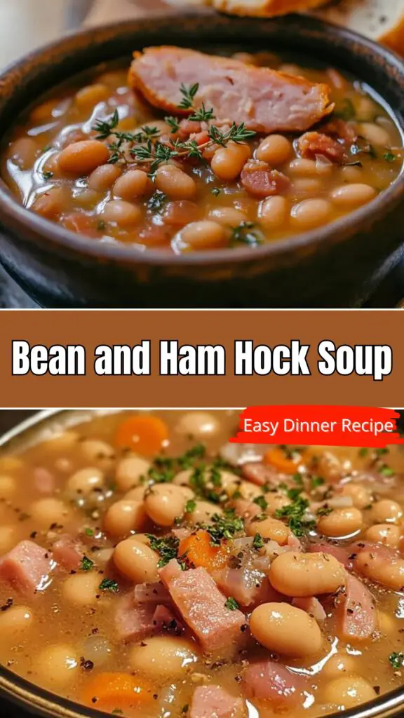 Warm up this winter with our **Delicious Bean and Ham Hock Soup Recipe**! This comforting dish blends tender beans and savory ham hocks for a flavorful, hearty meal that's perfect for cold nights. Enjoy the rich taste and cozy vibes, whether served alone or over rice. Ready to dive into comfort food heaven? Don’t forget to save this pin for your next dinner!