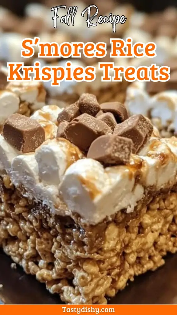 Indulge in the sweet bliss of S’mores Rice Krispies Treats! This recipe combines gooey marshmallows, rich chocolate, and crunchy graham crackers for a delightful twist on the classic favorite. Perfect for holiday gatherings or cozy nights in, these treats are quick to make and budget-friendly. Don’t miss out on creating this easy, delicious dessert—save this pin and try the recipe today!