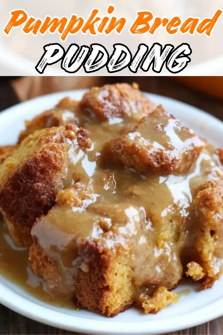 Indulge in this Easy Pumpkin Bread Pudding Recipe with Brown Sugar Sauce! This delightful dessert combines the warm flavors of pumpkin and spices for a cozy treat. It’s simple to make, perfect for fall, and topped with a rich brown sugar sauce that enhances every bite. Don't miss out! Save this pin and try the recipe today!