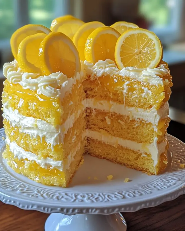 Lemon Heaven Cake