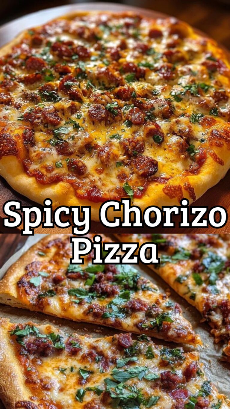 Savor the bold flavors of our Irresistible Spicy Chorizo Pizza Recipe that promises a delicious flavor boost! Perfect for your next gathering or a cozy night in, this pizza combines spicy chorizo, gooey cheese, and fresh toppings for an unforgettable taste experience. Try it today and impress your friends and family! Save this pin for later and visit our site for more tasty recipes!