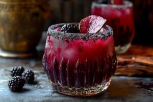 Enjoy a refreshing Quick & Easy Blackberry Margarita Smash! This simple cocktail recipe combines ripe blackberries, zesty lime, and smooth tequila for a delicious drink. Perfect for summer parties or a cozy night in, it's a bright way to cool down. Cheers!